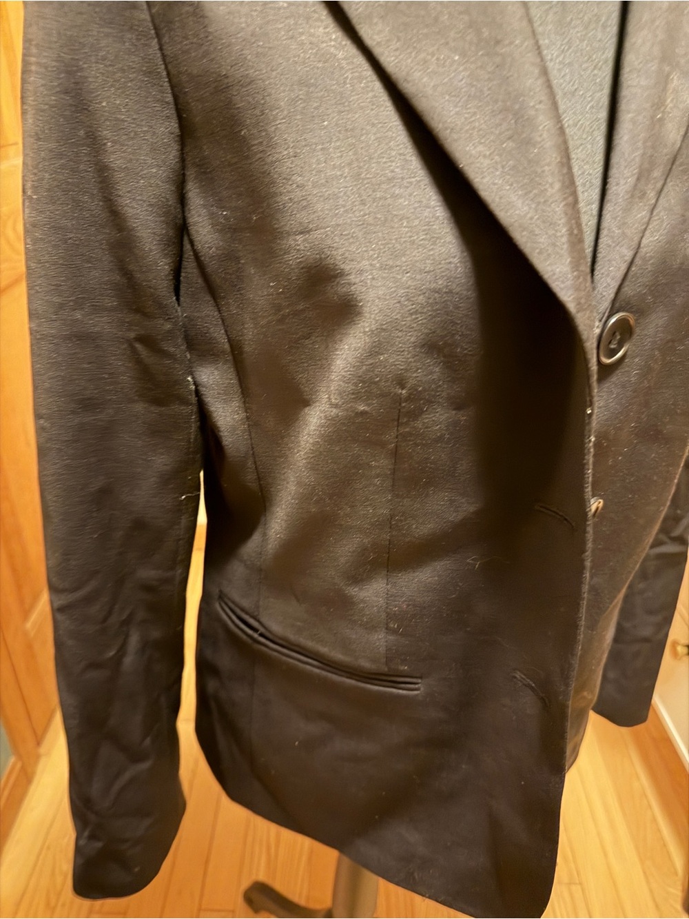 Classic Talbots Black Blazer, size 6.
